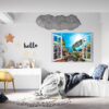 Coral Reef Wall Sticker - Vibrant Sea Life Wall Decal - Easy to Install - Perfect for Bedroom Wall Décor