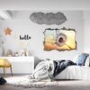 Dandelion Wall Decal - Flower Wall Sticker, Self Adhesive, Removable Vinyl, Easy to Install, Wall Decoration, Flower Wall Mural