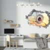 Dandelion Wall Decal - Flower Wall Sticker, Self Adhesive, Removable Vinyl, Easy to Install, Wall Decoration, Flower Wall Mural