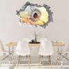 Dandelion Wall Decal - Flower Wall Sticker, Self Adhesive, Removable Vinyl, Easy to Install, Wall Decoration, Flower Wall Mural