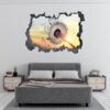 Dandelion Wall Decal - Flower Wall Sticker, Self Adhesive, Removable Vinyl, Easy to Install, Wall Decoration, Flower Wall Mural