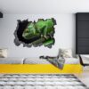 Chameleon Wall Decal - Animal Wall Sticker, Self Adhesive Wall Sticker, Green Wall Sticker, Animal Print