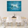 Polar Bear Wall Sticker - Animal Wall Decal, Self Adhesive Wall Sticker, Vinyl Wall Decor, Animal Print - Poster