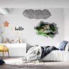 Tiger Wall Sticker - Animal Wall Decal, Self Adhesive Wall Sticker, Vinyl Wall Decor, Animal Print