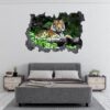 Tiger Wall Sticker - Animal Wall Decal, Self Adhesive Wall Sticker, Vinyl Wall Decor, Animal Print