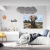 Dolphins Wall Decor - Self Adhesive Wall Sticker, Animal Wall Sticker, Bedroom Wall Sticker, Removable Vinyl, Wall Decoration