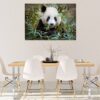 Panda Wall Decal - Self Adhesive Wall Sticker, Animal Wall Sticker, Bedroom Wall Sticker, Removable Vinyl, Wall Decoration