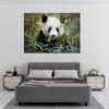 Panda Wall Decal - Self Adhesive Wall Sticker, Animal Wall Sticker, Bedroom Wall Sticker, Removable Vinyl, Wall Decoration