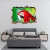 Parrot Wall Sticker - Self Adhesive Wall Sticker, Animal Wall Decal, Bedroom Wall Sticker, Removable Vinyl, Wall Decoration