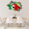 Parrot Wall Sticker - Self Adhesive Wall Sticker, Animal Wall Decal, Bedroom Wall Sticker, Removable Vinyl, Wall Decoration