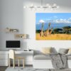 Giraffe Wall Sticker - Self Adhesive Wall Sticker, Animal Wall Decal, Bedroom Wall Sticker, Removable Vinyl, Wall Decoration