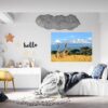 Giraffe Wall Sticker - Self Adhesive Wall Sticker, Animal Wall Decal, Bedroom Wall Sticker, Removable Vinyl, Wall Decoration