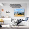 Giraffe Wall Sticker - Self Adhesive Wall Sticker, Animal Wall Decal, Bedroom Wall Sticker, Removable Vinyl, Wall Decoration