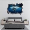 Elephant Wall Sticker - Self Adhesive Wall Sticker, Animal Wall Decal, Bedroom Wall Sticker, Removable Vinyl, Wall Decoration