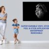 Lion Wall Art - Self Adhesive Wall Sticker, Animal Wall Decal, Bedroom Wall Sticker, Removable Vinyl, Wall Decoration