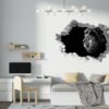 Lion Wall Art - Self Adhesive Wall Sticker, Animal Wall Decal, Bedroom Wall Sticker, Removable Vinyl, Wall Decoration