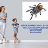 Spider Wall Sticker - Self Adhesive Wall Decal, Animal Wall Decal, Bedroom Wall Sticker, Removable Vinyl, Wall Decoration