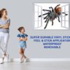 Spider Wall Sticker - Self Adhesive Wall Decal, Animal Wall Decal, Bedroom Wall Sticker, Removable Vinyl, Wall Decoration