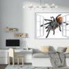 Spider Wall Sticker - Self Adhesive Wall Decal, Animal Wall Decal, Bedroom Wall Sticker, Removable Vinyl, Wall Decoration