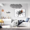 Spider Wall Sticker - Self Adhesive Wall Decal, Animal Wall Decal, Bedroom Wall Sticker, Removable Vinyl, Wall Decoration