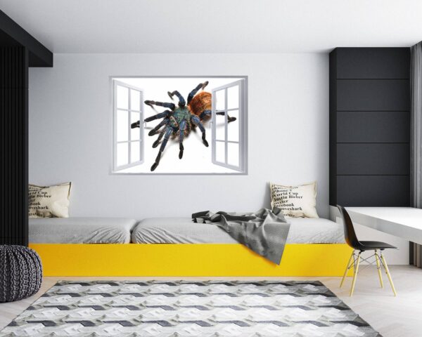 Spider Wall Sticker - Self Adhesive Wall Decal, Animal Wall Decal, Bedroom Wall Sticker, Removable Vinyl, Wall Decoration