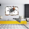 Spider Wall Sticker - Self Adhesive Wall Decal, Animal Wall Decal, Bedroom Wall Sticker, Removable Vinyl, Wall Decoration