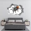 Spider Wall Sticker - Self Adhesive Wall Decal, Animal Wall Decal, Bedroom Wall Sticker, Removable Vinyl, Wall Decoration