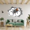 Spider Wall Sticker - Self Adhesive Wall Decal, Animal Wall Decal, Bedroom Wall Sticker, Removable Vinyl, Wall Decoration