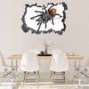 Spider Wall Sticker - Self Adhesive Wall Decal, Animal Wall Decal, Bedroom Wall Sticker, Removable Vinyl, Wall Decoration