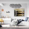 Horse Wall Sticker - Self Adhesive Wall Decal, Animal Wall Decal, Bedroom Wall Sticker, Removable Vinyl, Wall Decoration