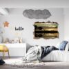 Horse Wall Sticker - Self Adhesive Wall Decal, Animal Wall Decal, Bedroom Wall Sticker, Removable Vinyl, Wall Decoration