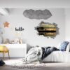 Horse Wall Sticker - Self Adhesive Wall Decal, Animal Wall Decal, Bedroom Wall Sticker, Removable Vinyl, Wall Decoration