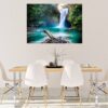 Waterfall Wall Decal - Peel and Stick Wall Decal, Landscape Wall Sticker, Vinyl Wall Decal, Wall Decor for Bedroom, Easy To apply, Wall Decor, Living Room Wall Sticker