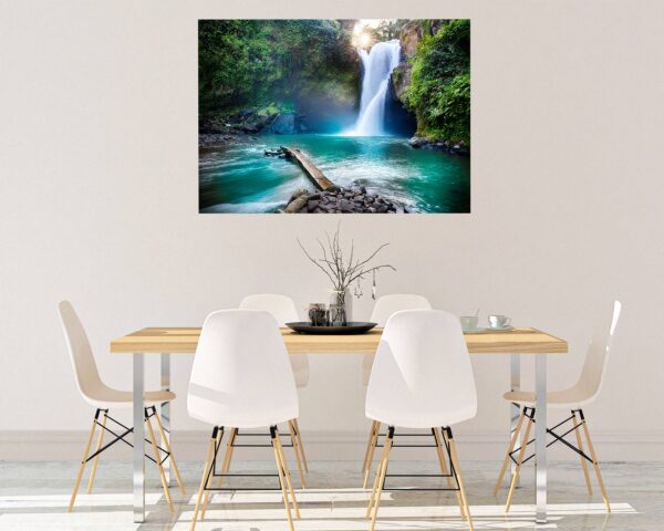 Waterfall Wall Decal - Peel and Stick Wall Decal, Landscape Wall Sticker, Vinyl Wall Decal, Wall Decor for Bedroom, Easy To apply, Wall Decor, Living Room Wall Sticker