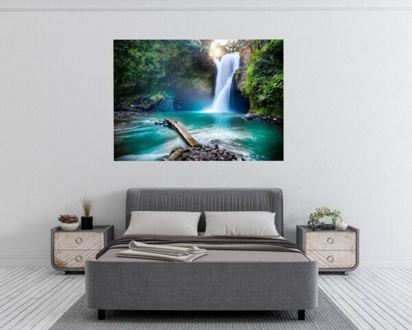 Waterfall Wall Decal - Peel and Stick Wall Decal, Landscape Wall Sticker, Vinyl Wall Decal, Wall Decor for Bedroom, Easy To apply, Wall Decor, Living Room Wall Sticker