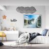 Waterfall Wall Sticker - Peel and Stick Wall Decal, Landscape Wall Sticker, Vinyl Wall Decal, Wall Decor for Bedroom, Easy To apply, Wall Decor, Living Room Wall Sticker