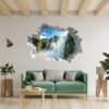 Waterfall Wall Sticker - Peel and Stick Wall Decal, Landscape Wall Sticker, Vinyl Wall Decal, Wall Decor for Bedroom, Easy To apply, Wall Decor, Living Room Wall Sticker