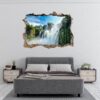 Waterfall Wall Sticker - Peel and Stick Wall Decal, Landscape Wall Sticker, Vinyl Wall Decal, Wall Decor for Bedroom, Easy To apply, Wall Decor, Living Room Wall Sticker