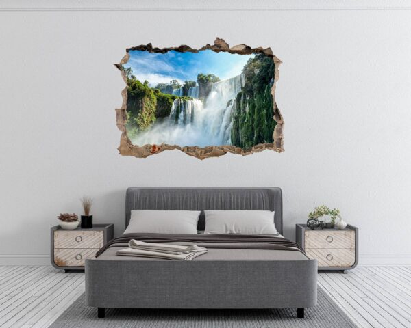 Waterfall Wall Sticker - Peel and Stick Wall Decal, Landscape Wall Sticker, Vinyl Wall Decal, Wall Decor for Bedroom, Easy To apply, Wall Decor, Living Room Wall Sticker