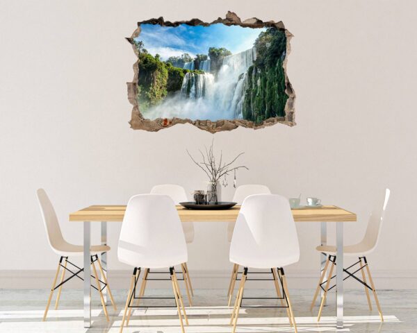 Waterfall Wall Sticker - Peel and Stick Wall Decal, Landscape Wall Sticker, Vinyl Wall Decal, Wall Decor for Bedroom, Easy To apply, Wall Decor, Living Room Wall Sticker