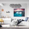 Wall Art Waterfall - Peel and Stick Wall Decal, Landscape Wall Sticker, Vinyl Wall Decal, Wall Decor for Bedroom, Easy To apply, Wall Decor, Living Room Wall Sticker