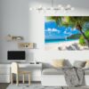 Wall Sticker Beach - Peel and Stick Wall Decal, Vinyl Wall Decal ,Nature Wall Sticker, Wall Decor for Bedroom, Easy To apply, Wall Decor, Living Room Wall Sticke