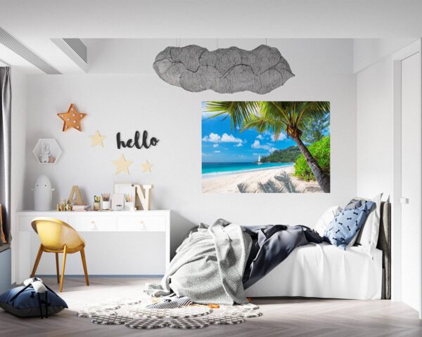 Wall Sticker Beach - Peel and Stick Wall Decal, Vinyl Wall Decal ,Nature Wall Sticker, Wall Decor for Bedroom, Easy To apply, Wall Decor, Living Room Wall Sticke