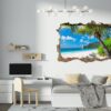 Wall Sticker Beach - Peel and Stick Wall Decal, Vinyl Wall Decal ,Nature Wall Sticker, Wall Decor for Bedroom, Easy To apply, Wall Decor, Living Room Wall Sticke