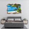 Wall Sticker Beach - Peel and Stick Wall Decal, Vinyl Wall Decal ,Nature Wall Sticker, Wall Decor for Bedroom, Easy To apply, Wall Decor, Living Room Wall Sticke