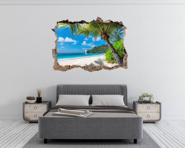 Wall Sticker Beach - Peel and Stick Wall Decal, Vinyl Wall Decal ,Nature Wall Sticker, Wall Decor for Bedroom, Easy To apply, Wall Decor, Living Room Wall Sticke