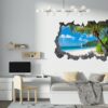 Wall Sticker Beach - Peel and Stick Wall Decal, Vinyl Wall Decal ,Nature Wall Sticker, Wall Decor for Bedroom, Easy To apply, Wall Decor, Living Room Wall Sticke