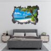 Wall Sticker Beach - Peel and Stick Wall Decal, Vinyl Wall Decal ,Nature Wall Sticker, Wall Decor for Bedroom, Easy To apply, Wall Decor, Living Room Wall Sticke