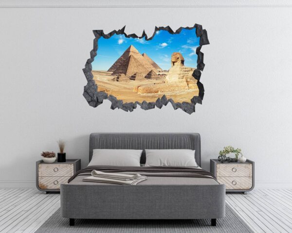 Egypt Wall Art - Peel and Stick Wall Decal, Vinyl Wall Decal ,Nature Wall Sticker, Wall Decor for Bedroom, Easy To apply, Wall Decor, Living Room Wall Sticker