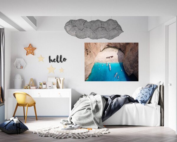 Wall Sticker Beach - Peel and Stick Wall Decal, Vinyl Wall Decal ,Nature Wall Sticker, Wall Decor for Bedroom, Easy To apply, Wall Decor, Living Room Wall Sticke